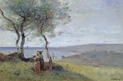 Souvenir de St. Jean de Luz, 1872 - Jean Baptiste Camille Corot